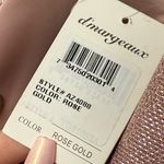 Pink Glitter Clutch Bag with Detachable Chain Photo 6