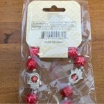 D'Bello Accessories Evil Eye Charm Good Luck Protection Red Beaded Bracelet Silver Photo 5