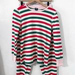 J. Crew Womens Striped Jogger Pajamas Set Size Small Holiday Photo 0