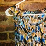 Elementz  Multicolored Printed Tunic Blouse Women's Size Medium Photo 1