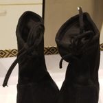 Charles David 💕💕 Black Microsuede Heel Booties Photo 4