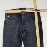 AG Adriano Goldschmied Adriano Goldschmied Jeans Womens 28 Black Legging Super Skinny Ankle Raw Hem Photo 6