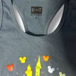 Disney NWOT Womens  World’s Magic Kingdom Best Day Blue Razorback Tank Top Size S Photo 2