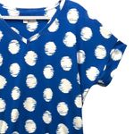 Chico's  Shirt Medium Or 1 Dolman Abstract Art To Wear Travel Vacation Beach Boat Photo 4