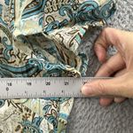 Faded Glory Vintage  Button Up Top Paisley‎ Fairy Boho Y2K Retro Women's Large Photo 6