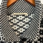 Chiaramente Wool Blend Sweater Coat Made in Italy Black Size M Photo 2