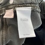 J.Jill Authentic Fit Khaki Olive Green Raw Hem Bermuda Denim Shorts Size 16 Photo 5