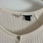 Harley Davidson  Woman’s Cream Long Sleeved Gauze Button Up Size Large Shirt Photo 2