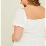 Altar'd State NEW Arula White Romper Plus Size B / 2X NWT Photo 6