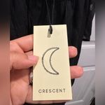 Crescent 🆕  Black Dress with Strappy Design Size L Photo 6