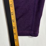 Zyia  Active Hi-Rise Legging Womens M Purple Plum Side Pockets 7/8 Athletic Gym Photo 6