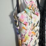 Bebe Vintage  Y2K Lace Up Bodycon Mini Dress Women's Small Multicolor Floral Photo 10