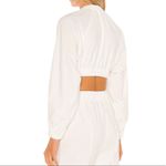 Michael Costello  X Revolve White crop sweater Photo 7