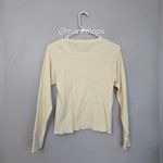 Vintage Bonnie Harris Designs Waffle Knit Crop Long Sleeve Top Photo 5