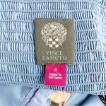 Vince Camuto NWT  Button Front Floral Sundress Cornflower Blue Pink Size 4 NEW Photo 6