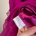 Y2K vintage Kurt Thomas 100% silk Strapless Mini Dress Pink Size 2 Photo 12