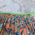 Free People Women's Sz S Orange Blue Green Dear You Ruffle Strap Mini Dr… Photo 9