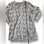 Roberta Roller Rabbit  Top Women's Size Medium Multicolor Floral Tunic Boho Photo 5