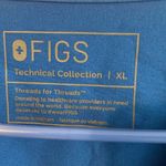 FIGS  Technical Collection Women’s Size XL Blue Color Scrub Top Photo 1