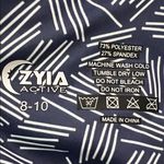 Zyia  Active Navy Haystack Light N Tight 7/8 Leggings Size 8/10 Photo 8