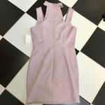 Tobi NWT Step by Step Choker Bodycon Mini Dress Pastel Purple Light Lavender szM Photo 6