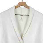 Free People Chamomile Cardi Ivory Sz S Button Front Oversized Relaxed Fit Chunky Photo 7