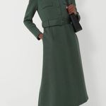 Tuckernuck Elle Long Sleeve Midi Knit Dress Forest Green Medium Photo 0