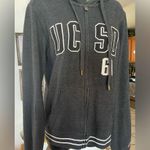 UCSD sweatshirt gray size S full zip and hoodie Photo 1