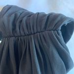 Shoshanna  Silk Ruched One Shoulder Dress Photo 4