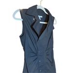 Derek Lam 10 Crosby Satina Sleeveless Shirtdress in Black Sz 2 Photo 8