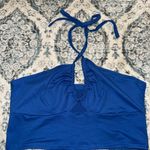SheIn Blue Halter Top Photo 1