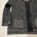 Rag and Bone  Black and White Textured Cardigan Photo 4