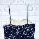 Lulus Black Lace Lace Dress Spaghetti Straps Knee Length Party Size M NWT Size M Photo 14