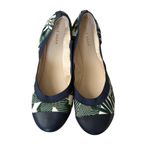Cole Haan  Elbridge blue and green floral leaf ballet flats women's size 6 Photo 5