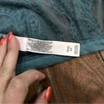 Victoria's Secret Victoria’s Secret Body by Victoria Muted Teal high neck lace & mesh bralette Photo 5
