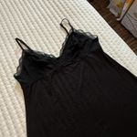 Gilligan O’Malley Slip Chemise Dress Nightgown Sz L Large Black Sleeveless Photo 7