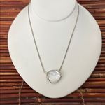 Silpada  Sterling Silver and White Mother of Pearl Necklace Photo 0