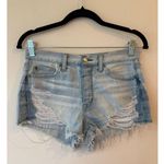 American Eagle Outfitters Vintage High Rise Festival Shorts Blue Women's Size 2 Photo 1