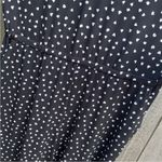 NWOT Clara Sun Woo Crop Jumpsuit Black White Dot Size Petite Small Photo 4