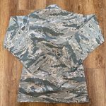 NEW US Air Force Women's Utility Camoflage Coat Size 4L Camo Combat RABU Coat Tan Photo 7