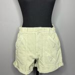 American Eagle America Eagle Size 2 Shorts Baggy Stretch Mid Rise Cuff Pockets Green Photo 0