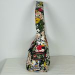 Vera Bradley ‘Poppy Fields’ Shoulder Bag Vibrant Floral Design Quilted Cotton Photo 3