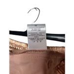 ALC Frank A.L.C. Ryder Metallic Gold 100% Linen Short Drawstring Sz Small Women's Photo 6