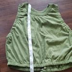 Pilcro  Green Sleeveless Women's Cotton Top Size Medium Photo 3