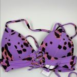 Hula Honey  Swimwear True Spots‎ Lace-Up Midkini Juniors Small NWR Photo 1