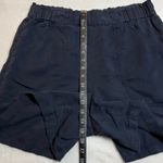 J. Jill High Rise Pull On Shorts Size M Lyocell Nautical Coastal Preppy Casual Blue Size M Photo 6