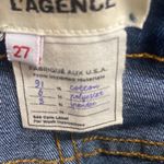 L'Agence L’Agence Brigitte Dark Wash Skinny Jeans Photo 4