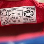 Hey Dude  Women's Sneakers - Red, White, and Blue Photo 7