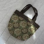 Handmade  Quilted Tote Bag in Paisley Print Photo 2