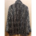 3K Fashion Vintage Womens XXL Leopard/Animal Print Cardigan/ Jacket Coat Size 2X Photo 6